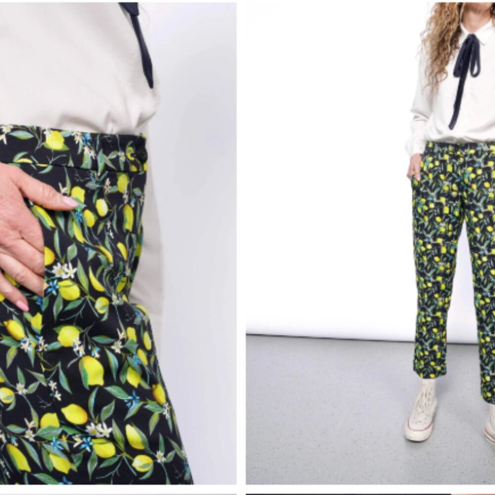 The Empower Trouser Wildfang - Citrus Black - 6 W